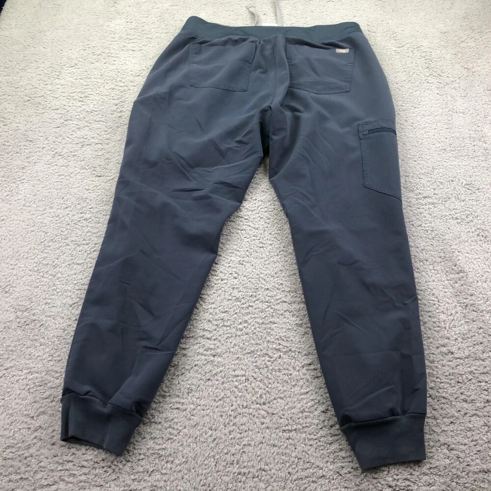 FIGS Scrub Jogger Pants Womens Large Blue Zamora Technical Cargo Medical